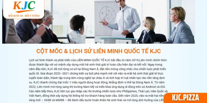 Khám phá cột mốc ra đời KJC